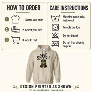 Funny Cowboy Frog Hoodie – Well Sheeyit Vintage Western Sweatshirt Funny Cowboy Frog Hoodie – Well Sheeyit Vintage Western Sweatshirt