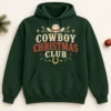 Cowboy Christmas Club Sweatshirt – Western Holiday Crewneck Cowboy Christmas Club Sweatshirt – Western Holiday Crewneck