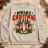 Merry Christmas Y’all Hoodie – Western Cowboy Boots Holiday Sweatshirt Merry Christmas Y’all Hoodie – Western Cowboy Boots Holiday Sweatshirt