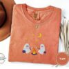 Yam Campfire Ghosts Embroidered T-Shirt