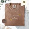Espresso Coffee And Spicy Books Embroidered T-Shirt
