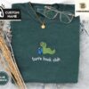 Blue Spruce Custom Book Club Bookworm Embroidered T-Shirt