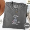 Pepper Cute But Will Fight Raccoon Embroidered T-Shirt