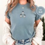 Silly Goose Martini Embroidered T-Shirt – Funny Animal Lover Gift