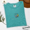 Seafoam Email Chick Embroidered T-Shirt