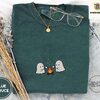 Blue Spruce Ghost Campfire Embroidered T-Shirt