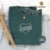 Blue Spruce I'd Rather Be Reading Embroidered T-Shirt