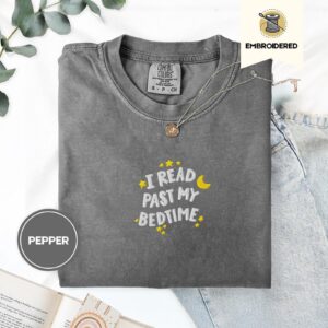 Pepper Moon And Yellow Stars Embroidered T-Shirt