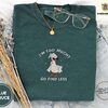 Blue Spruce Sassy Goose Embroidered T-Shirt