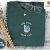Blue Spruce Silly Goose Book Club Embroidered T-Shirt