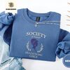 Indigo Blue Society of Obstinate Headstrong Girls Embroidered Sweatshirt