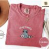 Crimson Stay Trashy Raccoon Embroidered T-Shirt