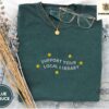 Blue Spruce Support Your Local Library Embroidered T-Shirt