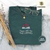 Blue Spruce Take Me to the Library Embroidered T-Shirt